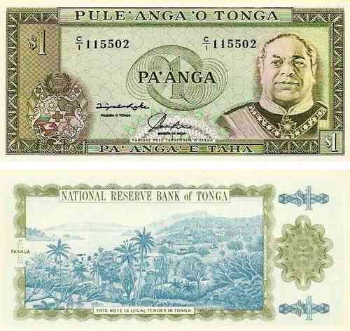 Tonga - 1 Pa´anga 1992 (# 25)