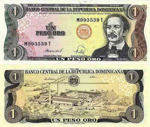 Rep. Dominicana - 1 Peso 1975/78 (# 108)
