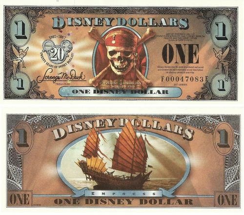Usa - 1 Dolar 2007 (Fantasia)