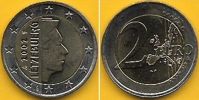 Luxemburgo - 2 Euro 2002 (Km# 82)