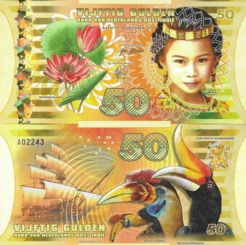 Indonésia - 50 Gulden 2016 (# Nl)