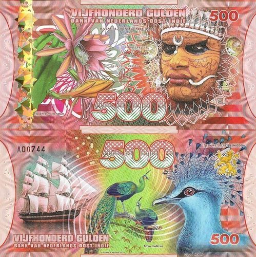 Indonésia - 500 Gulden 2016 (# Nl)