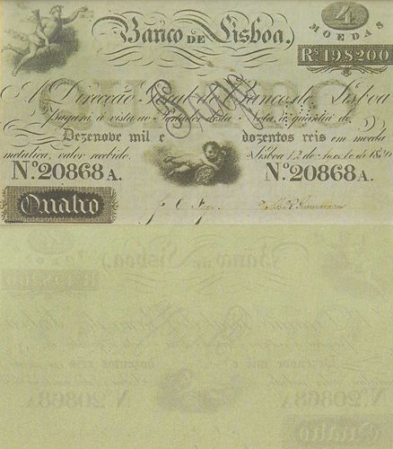 Portugal - 19$200 Reis 1886 (# NL)